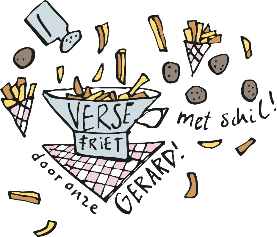 frietwagen menu's Gerard