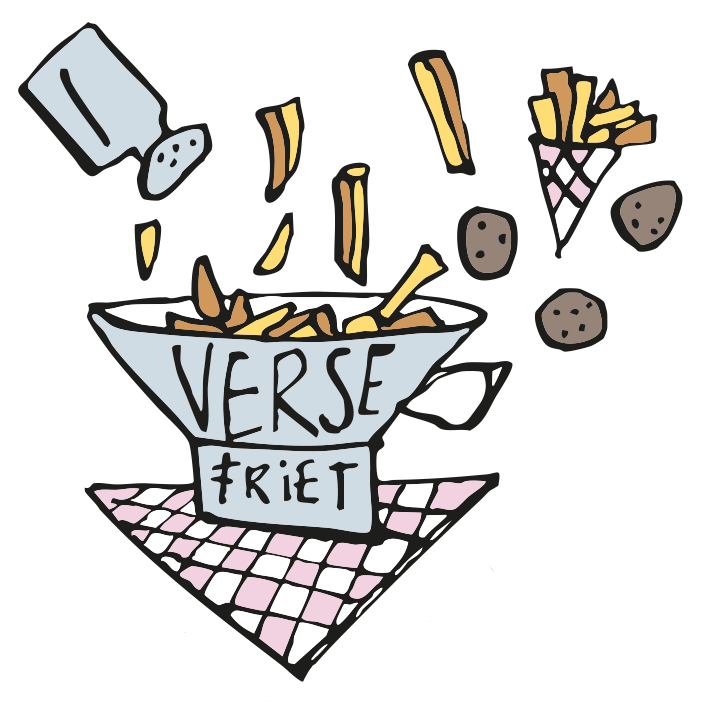 Verse friet breda
