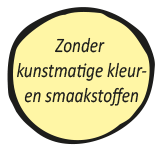 schepijs zonder kleurstof